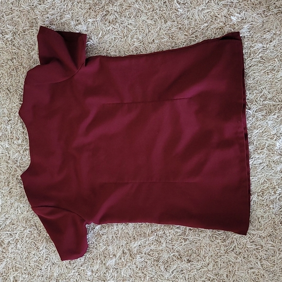 FIGS SCRUB SET-Caterina X Zamora in Burgundy - Picture 4 of 7